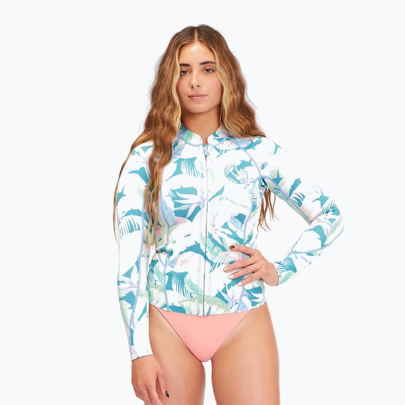 Női neoprén póló Billabong Peeky Jacket marine tropic