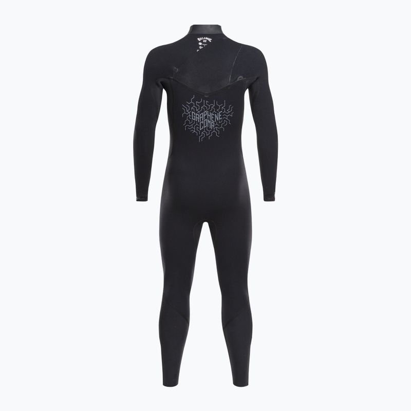 Férfi búvárruha Billabong 5/4 Revolution Natural black 5