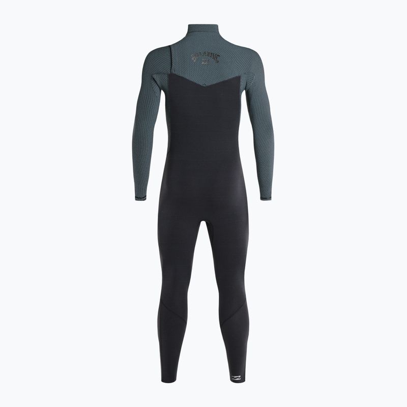 Férfi búvárruha Billabong 3/2 Revolution antique black 3