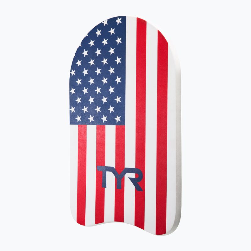 TYR Classic Kickboard USA piros/tengerészkék úszódeszka