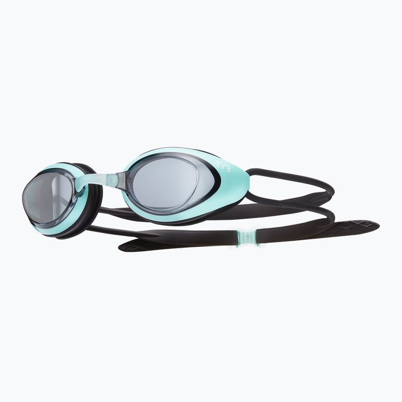 Női úszószemüveg TYR Blackhawk Racing füst/menta/fekete