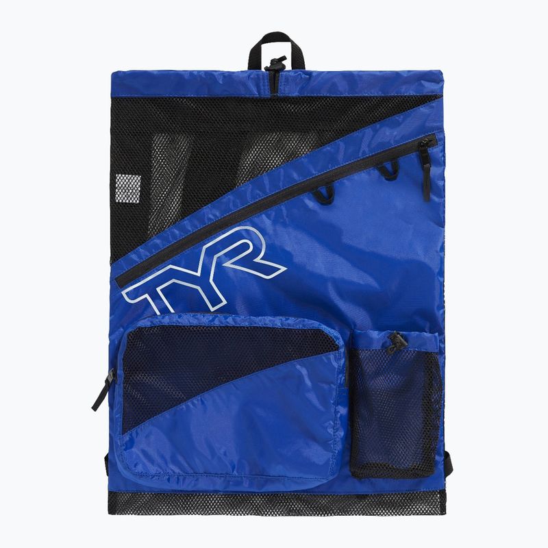 TYR Elite Team Mesh 40 l úszótáska királyi színű
