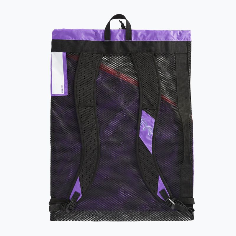 TYR Elite Team Mesh 40 l-es úszótáska rózsaszín / lila 2