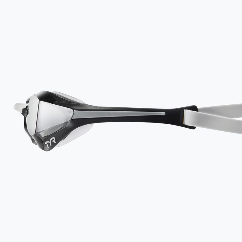TYR Tracer-X Elite Racing füst/fehér úszószemüveg LGTRXEL_072 2