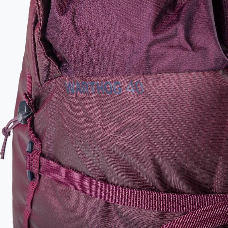 Blue Ice Warthog Pack 40L trekking hátizsák bordó 100326 7