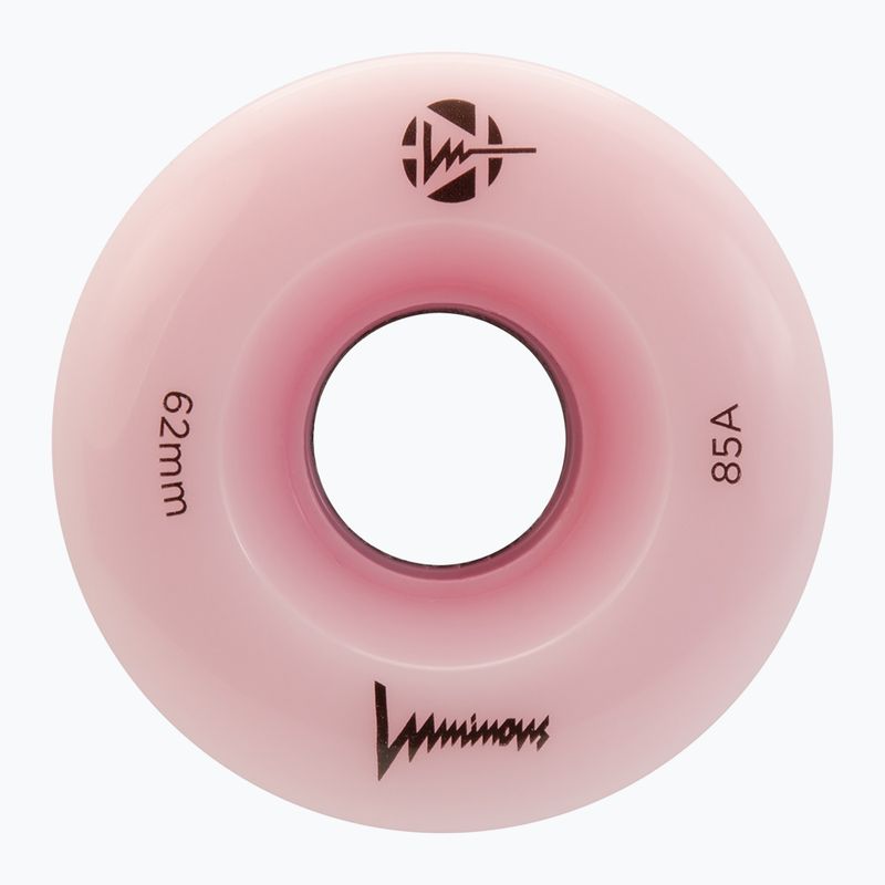 Görkorcsolya kerekek FR Skates Luminous Led Quad Wheel 62mm/85A Sixies 6LED X4 flamingo 3