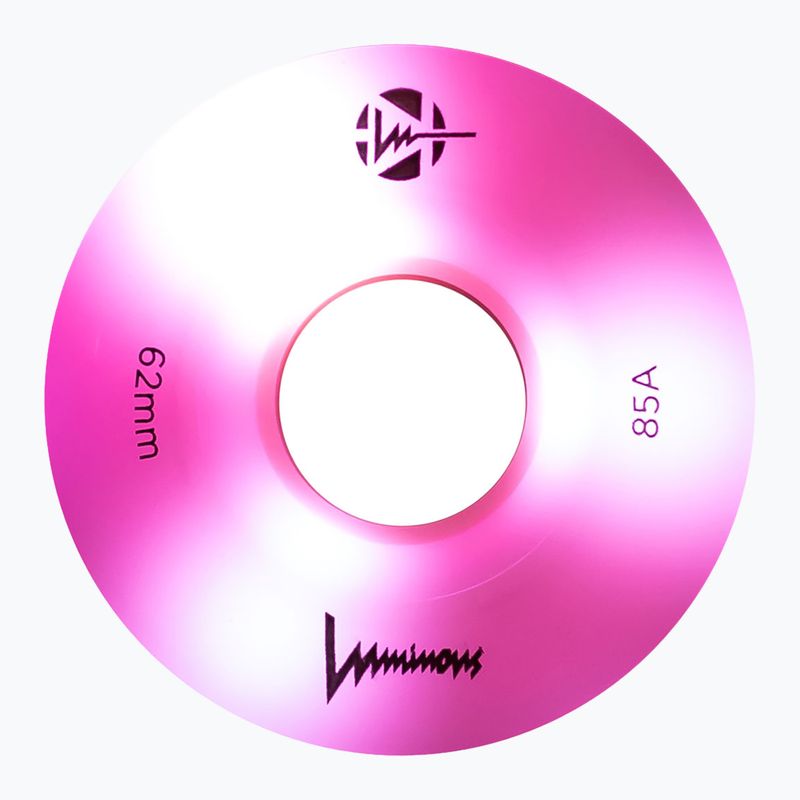 Görkorcsolya kerekek FR Skates Luminous Led Quad Wheel 62mm/85A Sixies 6LED X4 flamingo 4