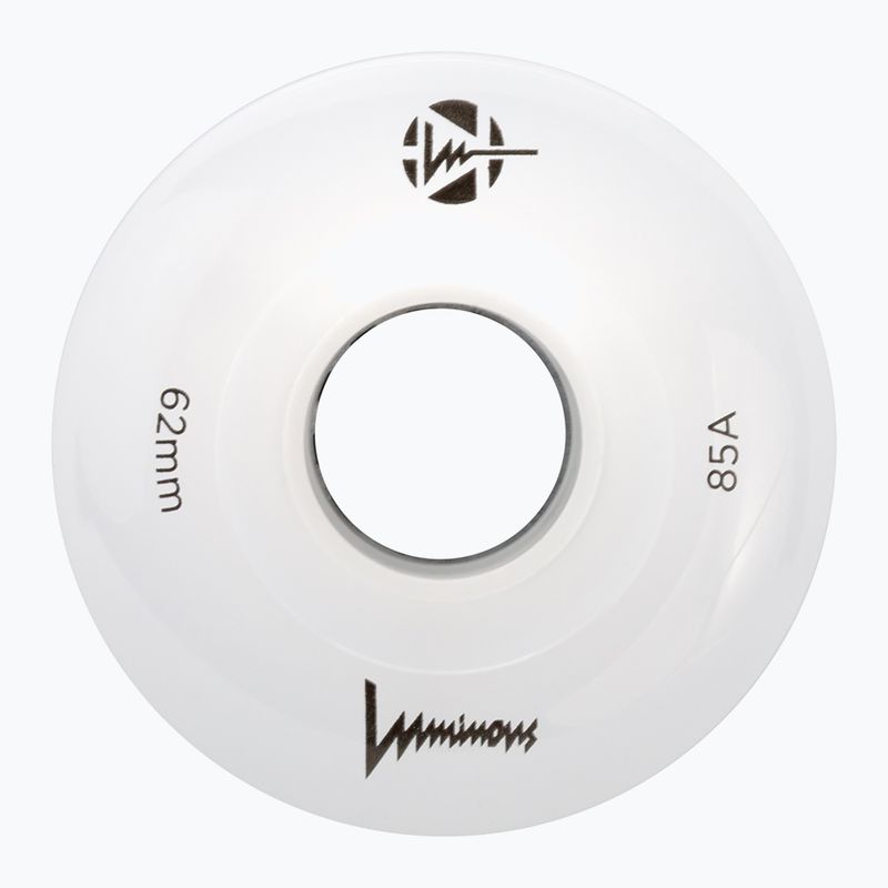 Görkorcsolya kerekek FR Skates Luminous Led Quad Wheel 62mm/85A Sixies 6LED X4 white 3