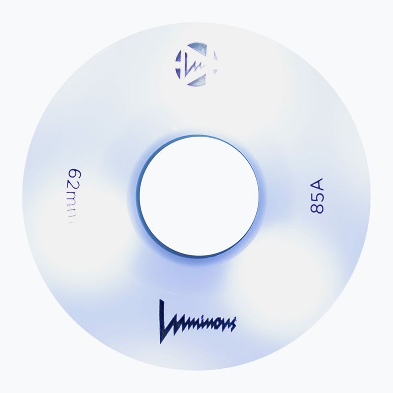 Görkorcsolya kerekek FR Skates Luminous Led Quad Wheel 62mm/85A Sixies 6LED X4 white 4