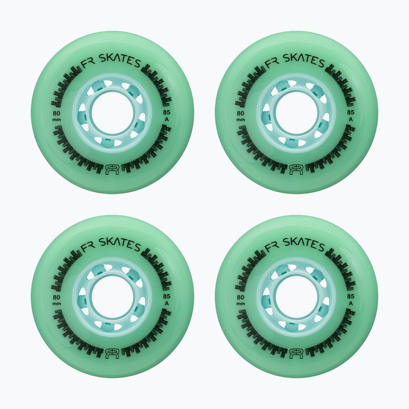 Görkorcsolya kerekek FR Skates Downtown Wheel 80mm/85A X4 mint/mint 2