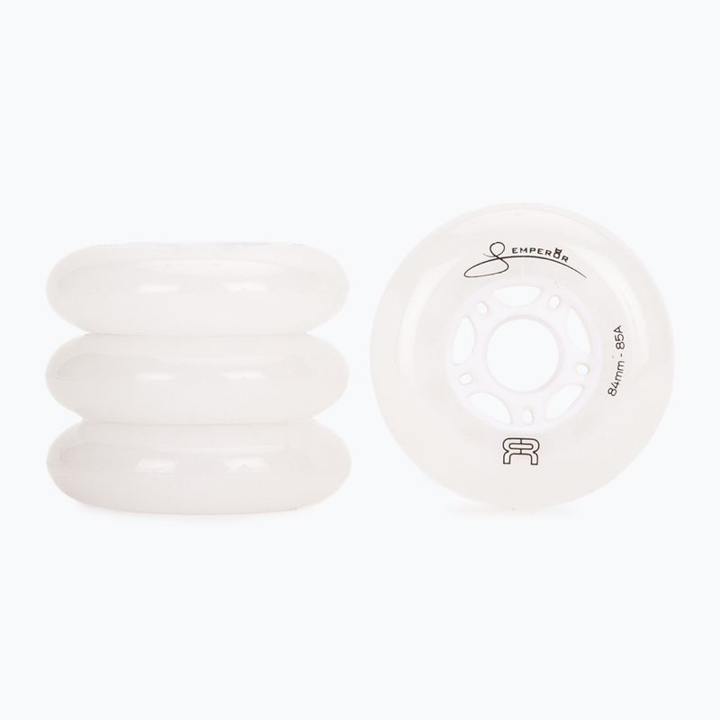 Görkorcsolya kerekek FR Skates Downtown Wheel 84mm/85A Emperor X4 natural/white 2