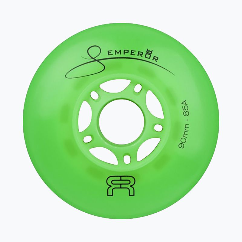 Görkorcsolya kerekek FR Skates Downtown Wheel 90mm/85A Emperor X4 green 2