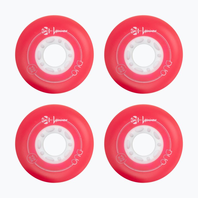 Görkorcsolya kerekek Luminous Led Wheels Duo 80mm/85A X4 red/blue 2