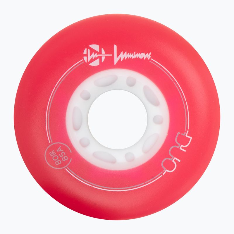 Görkorcsolya kerekek Luminous Led Wheels Duo 80mm/85A X4 red/blue 3