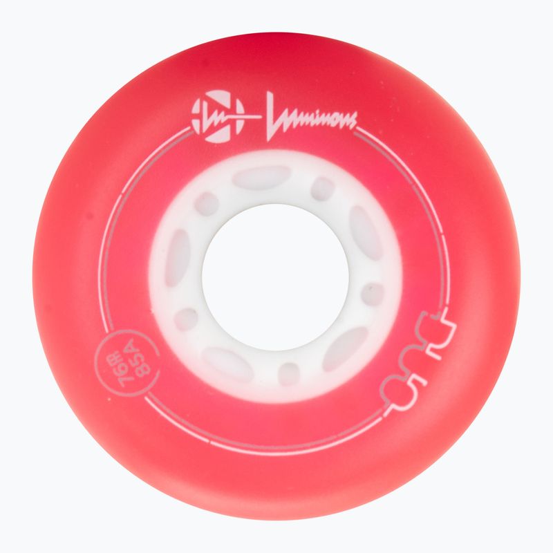 Görkorcsolya kerekek Luminous Led Wheels Duo 76mm/85A X4 red/blue 3