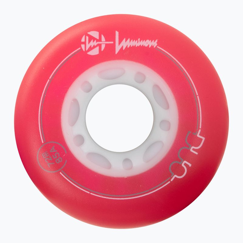 Görkorcsolya kerekek Luminous Led Wheels Duo 72mm/85A X4 red/blue 3