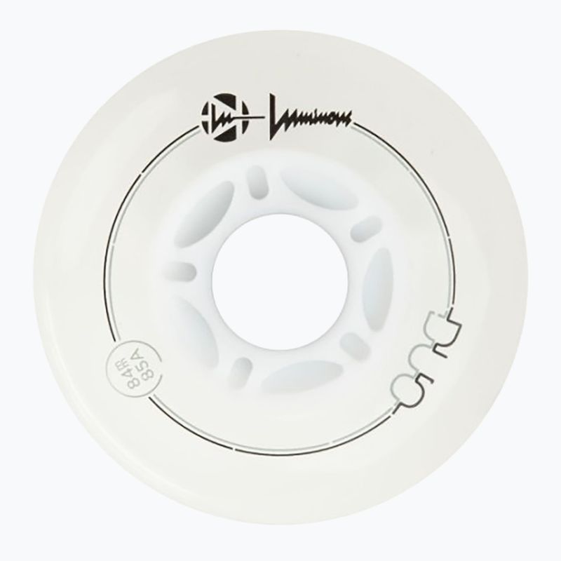 Görkorcsolya kerekek Luminous Led Wheels Duo 84mm/85A X4 white/blue 3