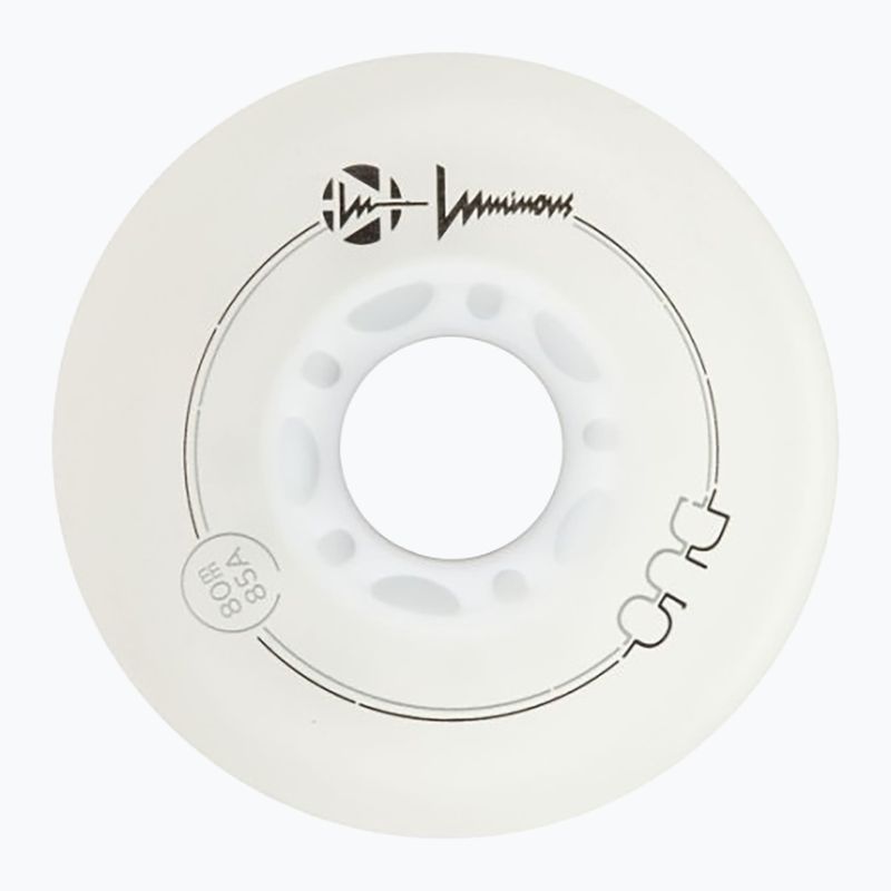 Görkorcsolya kerekek Luminous Led Wheels Duo 80mm/85A X4 white/blue 3