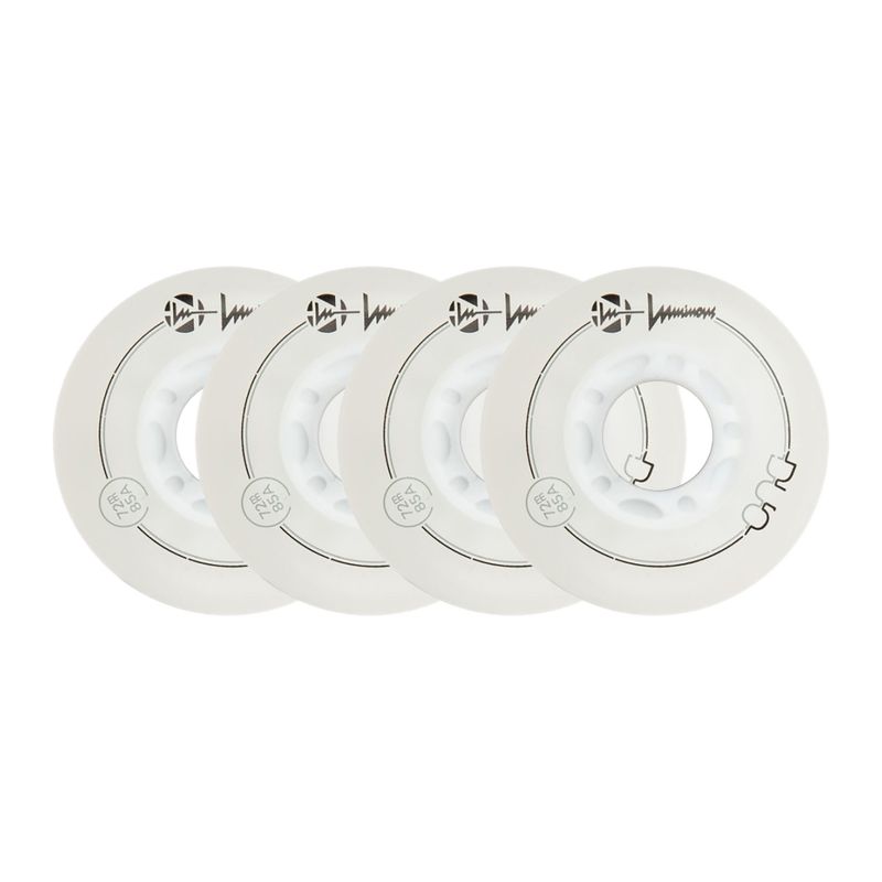 Görkorcsolya kerekek Luminous Led Wheels Duo 72mm/85A X4 white/blue 6