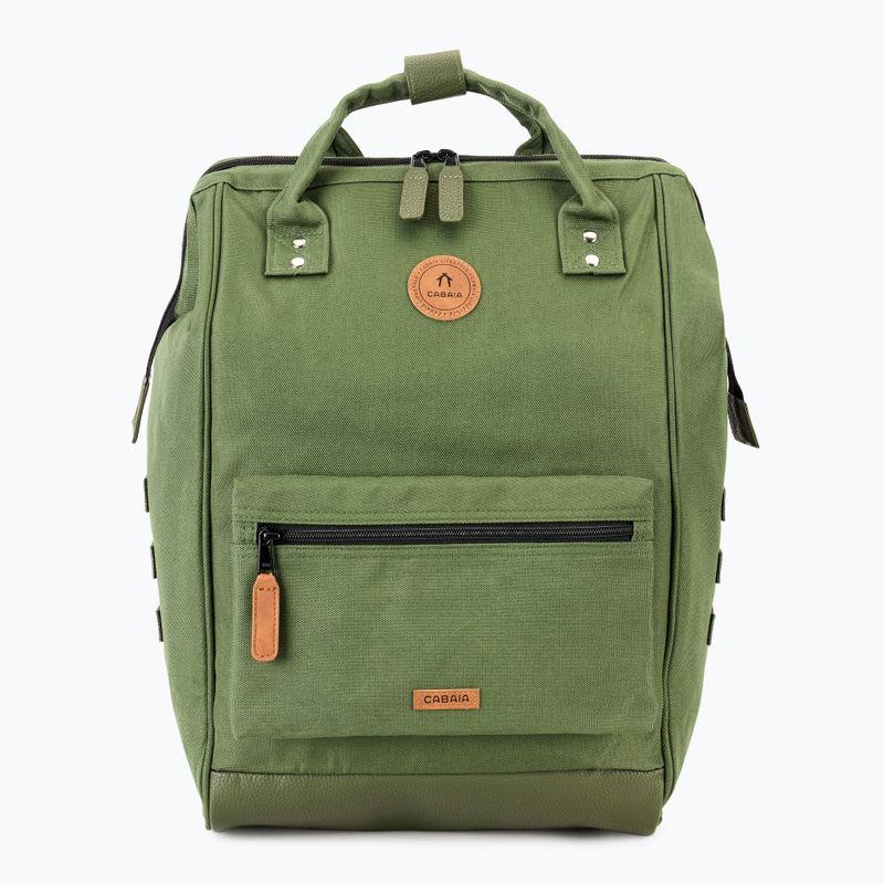 Cabaia Adventurer Seoul 25 l kaki színű hátizsák