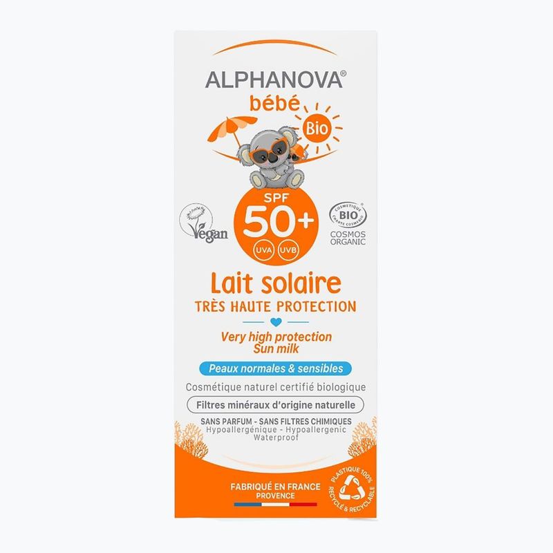 Napvédő krém Alphanova Bebe Sun SPF 50+