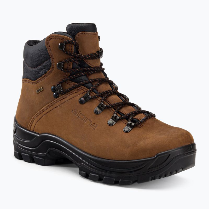 Férfi túrabakancsok Alpina Tundra brown