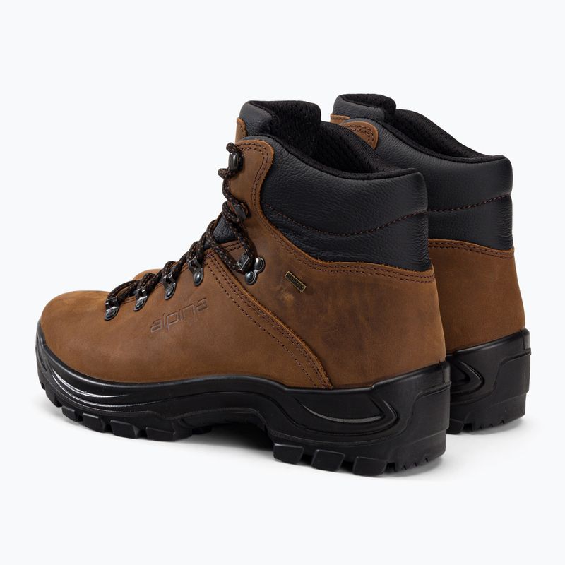 Férfi túrabakancsok Alpina Tundra brown 3