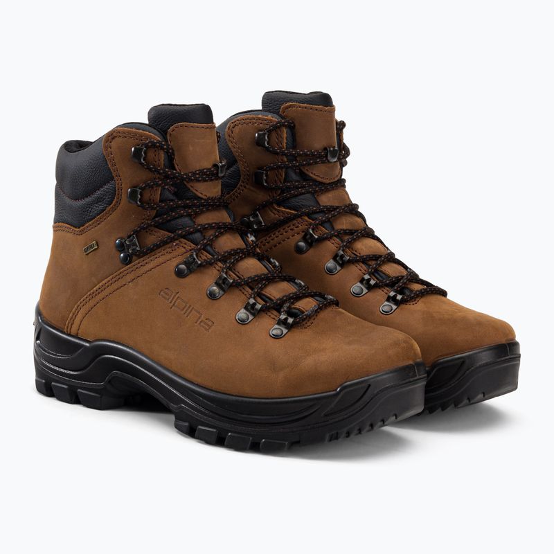 Férfi túrabakancsok Alpina Tundra brown 4
