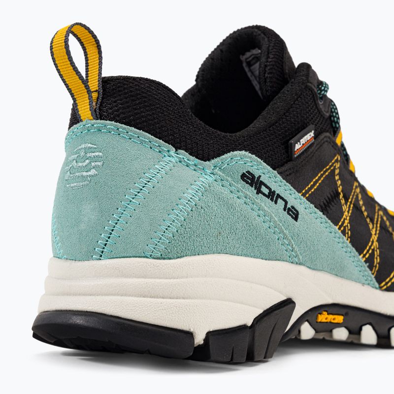 Női túrabakancsok Alpina Glacia opal blue/black 9