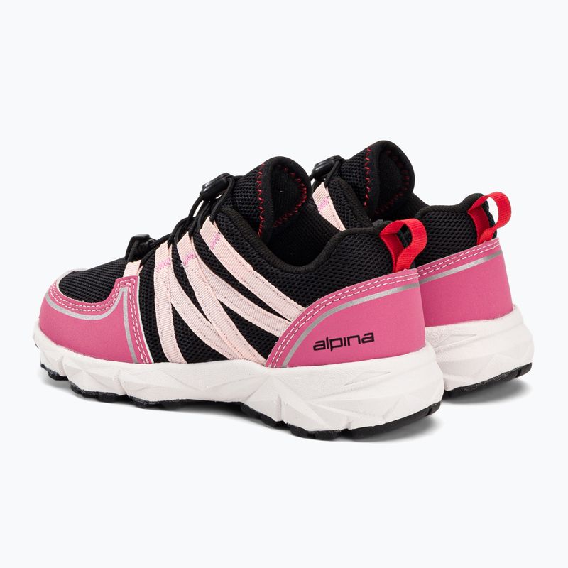 Gyermek túrabakancsok Alpina Breeze Summer rose/black 3