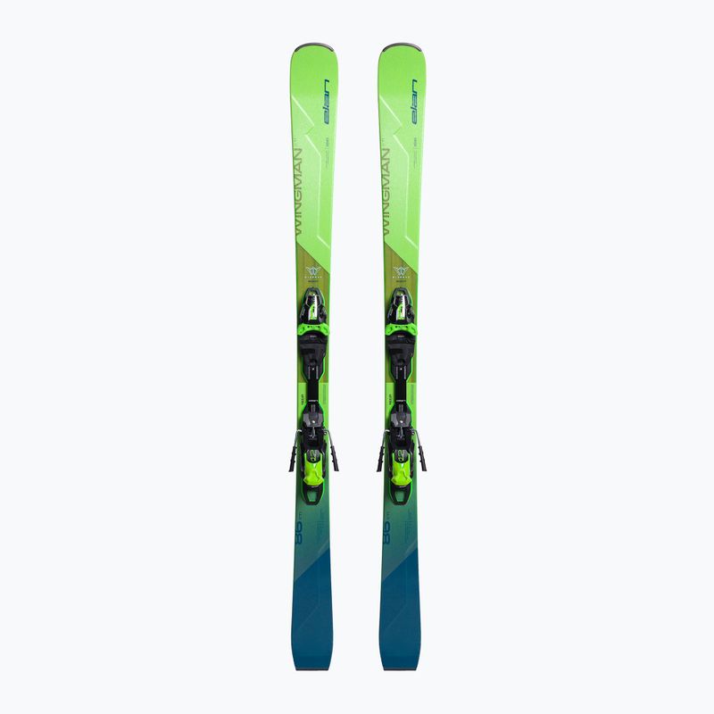 Elan Wingman 86 CTI Fusion X + EMX 12 férfi lesiklás síléc zöld ABAHBR21
