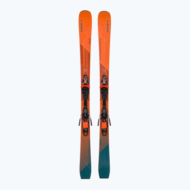 Elan Wingman 82 CTI Fusion + EMX 12 narancssárga-kék lesiklás ABBHBT21