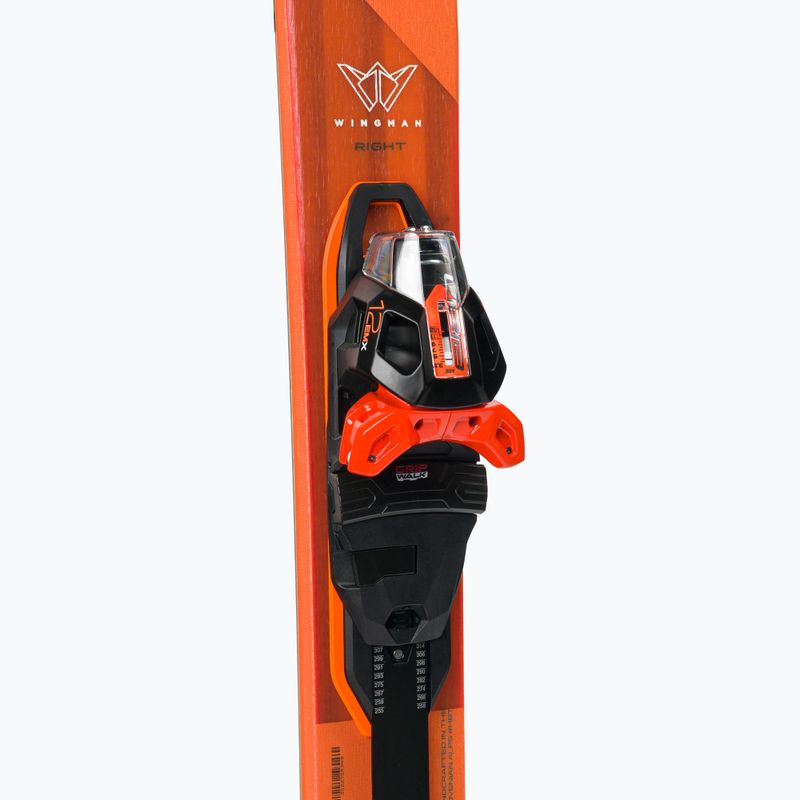 Elan Wingman 82 CTI Fusion + EMX 12 narancssárga-kék lesiklás ABBHBT21 6