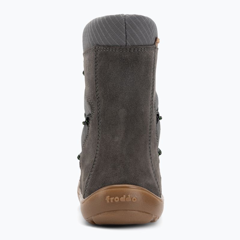 Gyermek barefoot hócipő Froddo Tex Track Wool szürke 6