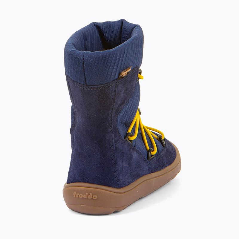 Gyerek barefoot hótaposó Froddo Barefoot Tex Track Wool blue 4