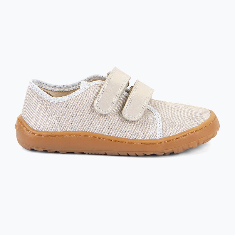 Gyerek barefoot cipők Froddo Canvas gold shine