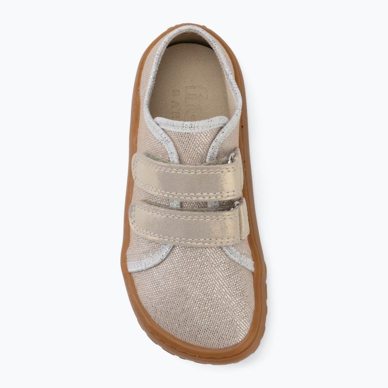 Gyerek barefoot cipők Froddo Canvas gold shine 5