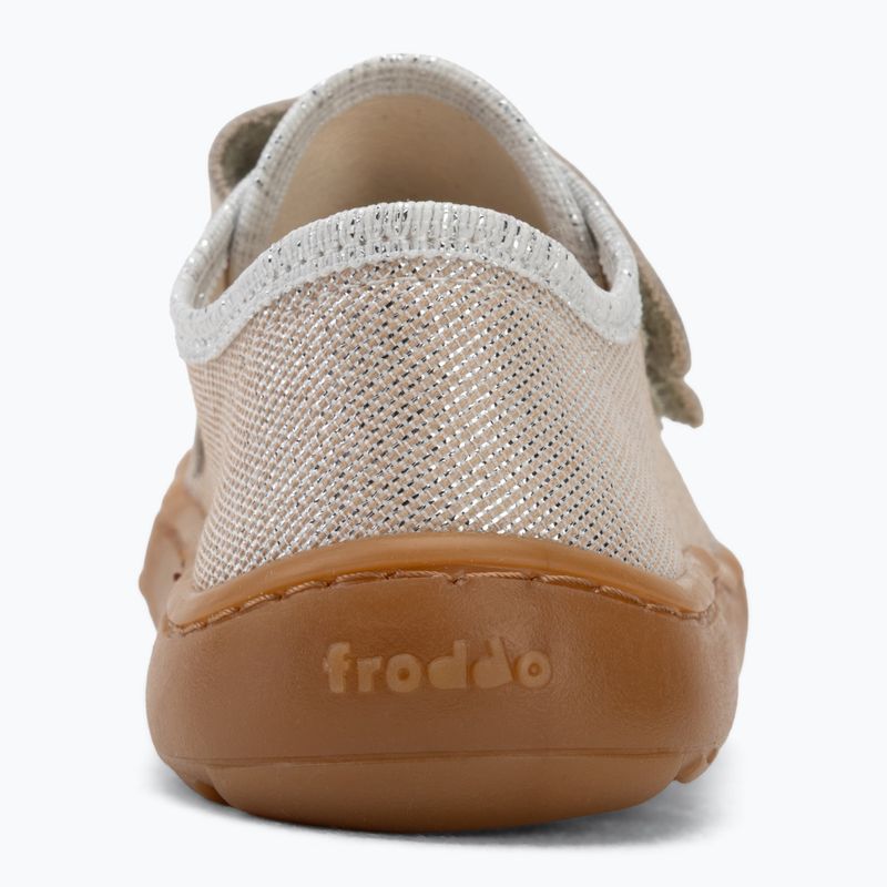 Gyerek barefoot cipők Froddo Canvas gold shine 6