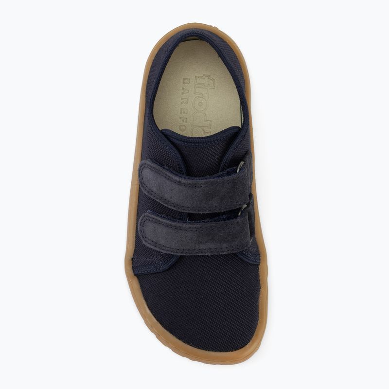 Gyerek barefoot cipő Froddo Canvas dark blue 5