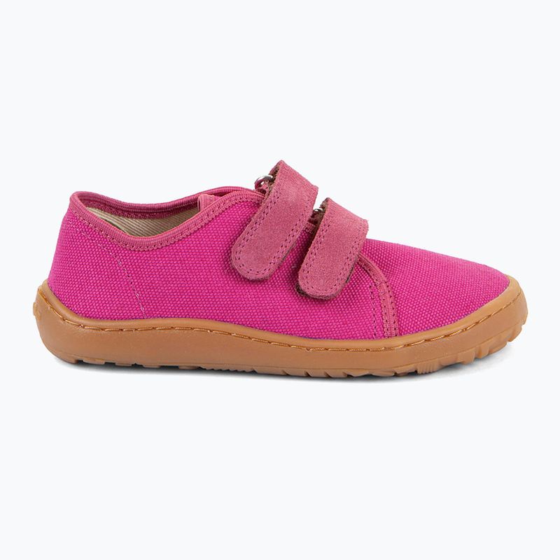Gyerek barefoot cipők Froddo Canvas fuchsia 2