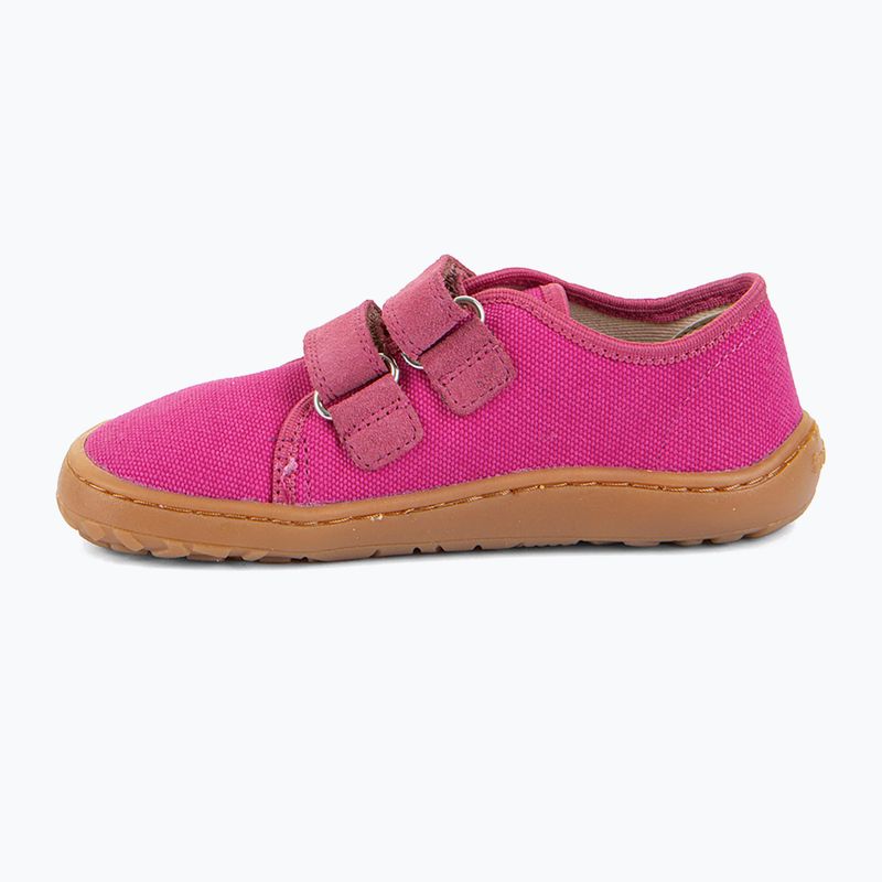 Gyerek barefoot cipők Froddo Canvas fuchsia 3