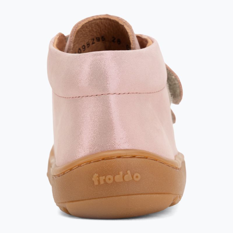 Gyerek barefoot cipő Froddo First Step pink shine 6