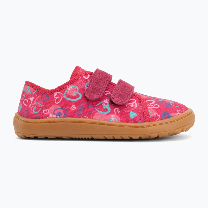 Gyerek barefoot cipők Froddo Barefoot Canvas fuxia+ 2
