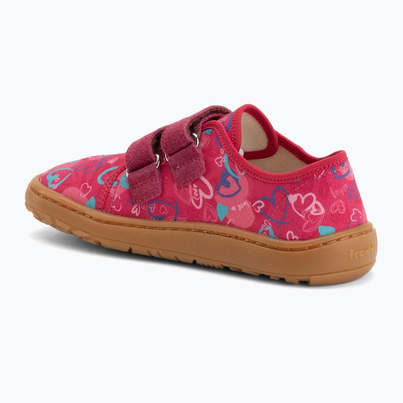 Gyerek barefoot cipők Froddo Barefoot Canvas fuxia+ 3
