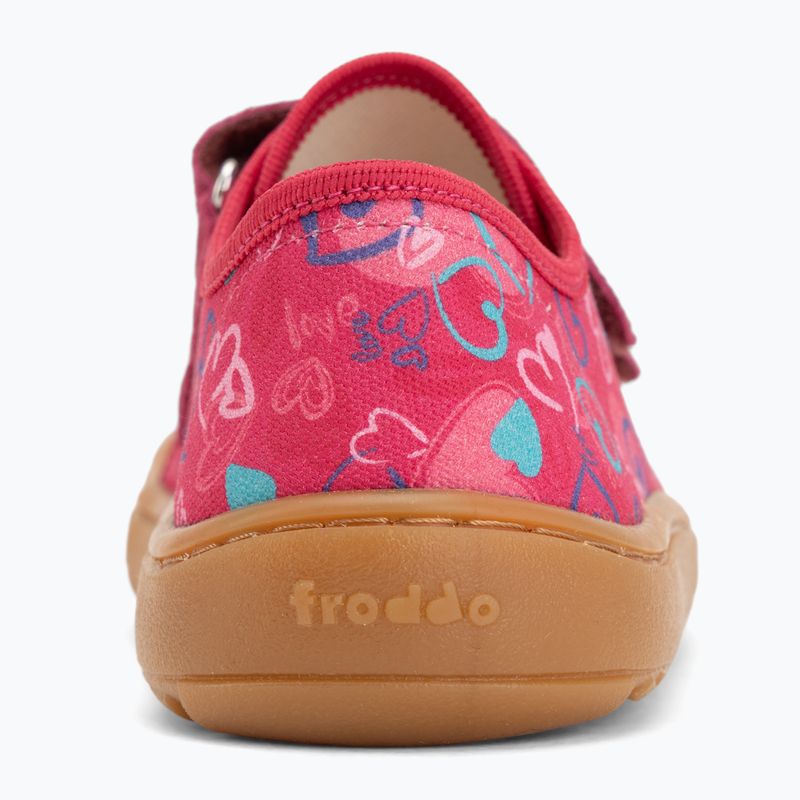 Gyerek barefoot cipők Froddo Barefoot Canvas fuxia+ 6