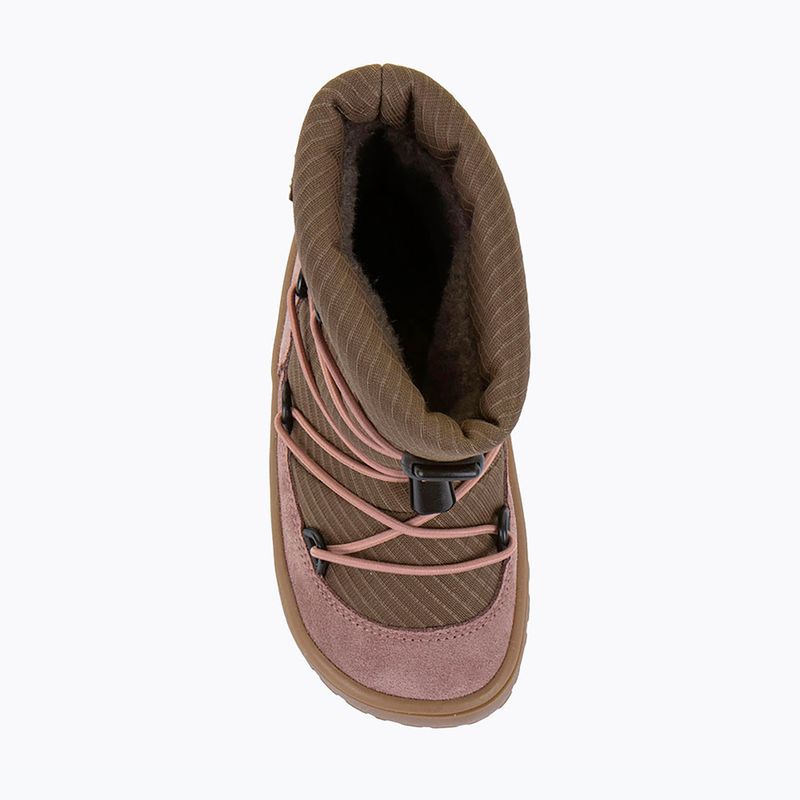 Gyerek barefoot hótaposó Froddo Barefoot Tex Track Wool dark pink 6