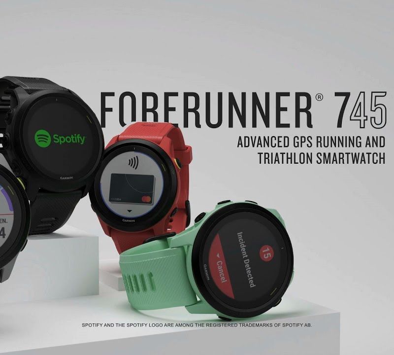 Garmin Forerunner 745 sportóra fehér 010-02445-13 8