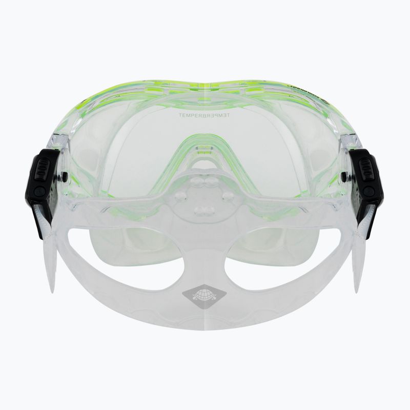 Schildkröt Bermuda zöld gyermek snorkel készlet 940001 9
