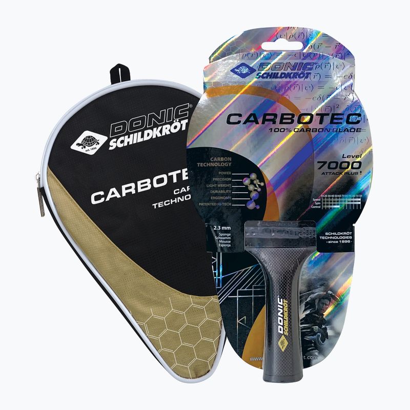 Donic-Schildkröt 5DS Carbotec 7000 Liga asztalitenisz ütő 758221 3