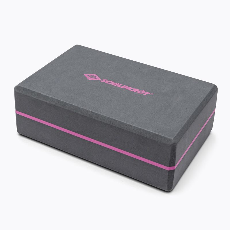 Jóga blokk Schildkröt Yoga Block szürke 960136